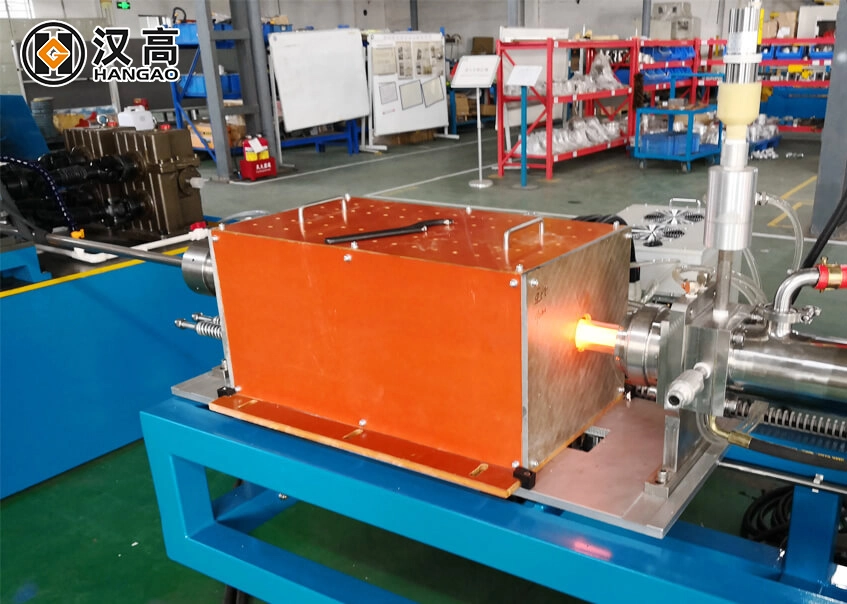 Induction annealing machine