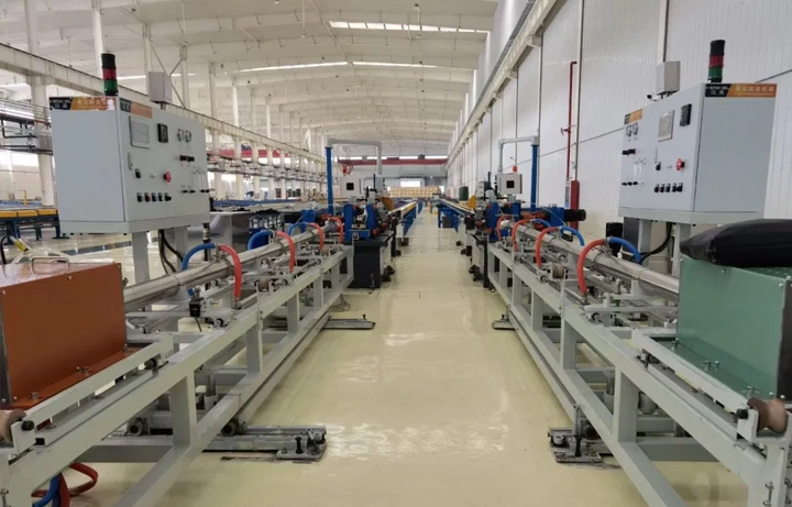 titanium tube production line